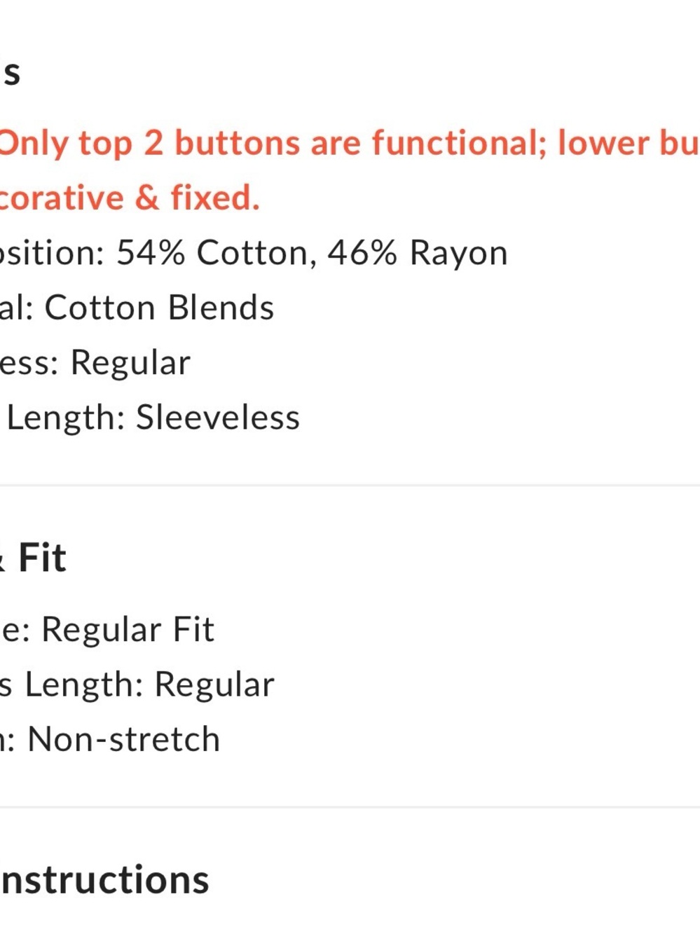 Commense White Halter Polka Dot Button Front Top - Picture 5 of 5
